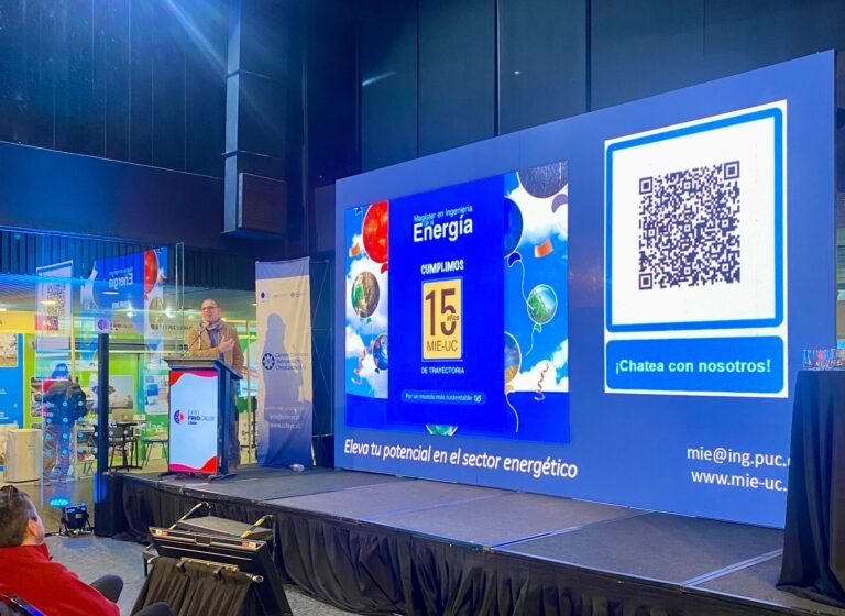 José Miguel Cardemil, Jefe del MIE-UC, conversa sobre descarbonización en la «VI Expo Frío Calor»