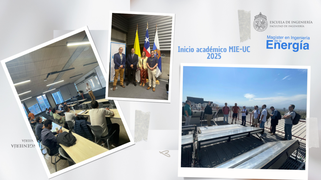 Inicio de clases 2025: El MIE-UC da la bienvenida a su nueva Cohorte y marca importantes hitos