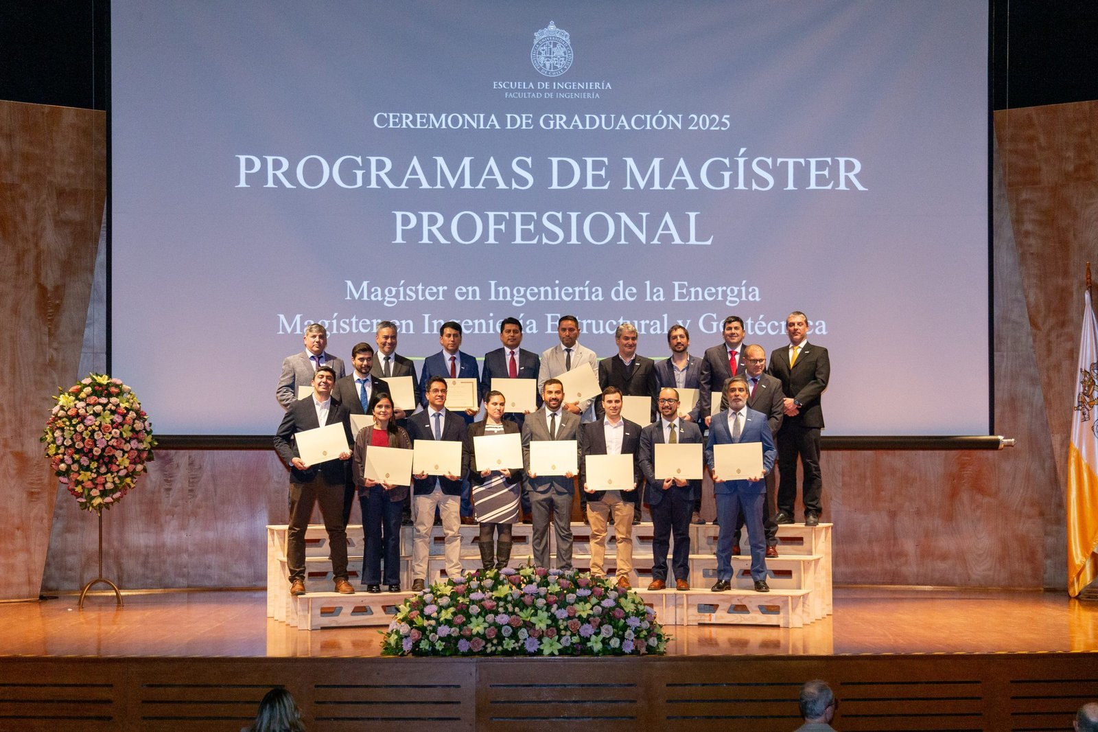 Ceremonia de Graduación del MIE-UC 2025: Una nueva generación de líderes energéticos