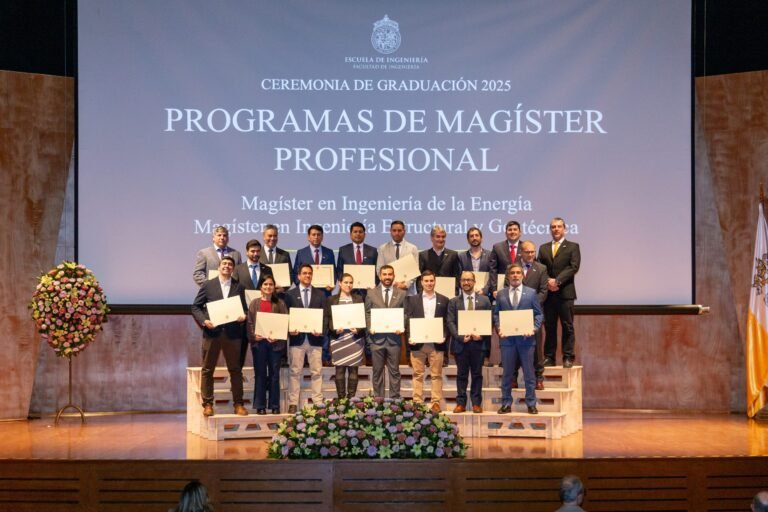 Ceremonia de Graduación del MIE-UC 2025: Una nueva generación de líderes energéticos