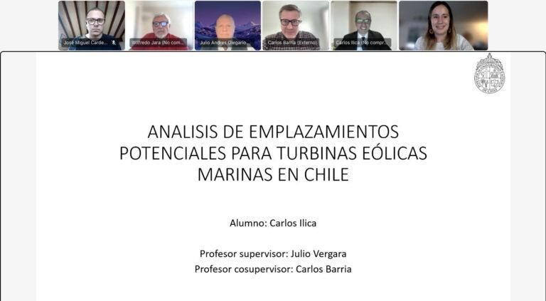 Carlos Ilica se convierte en un nuevo graduado del Magíster en Ingeniería de la Energía de la Pontificia Universidad Católica de Chile