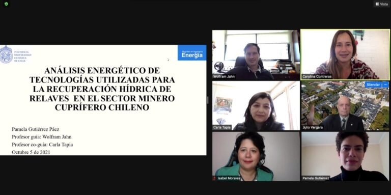 Pamela Gutiérrez se convierte en nueva graduada del Magíster en Ingeniería de la Energía de la Pontificia Universidad Católica de Chile