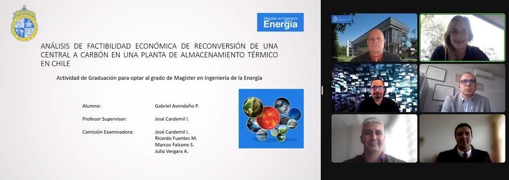 Gabriel Avendaño se convierte en un nuevo graduado del Magíster en Ingeniería de la Energía de la Pontificia Universidad Católica de Chile