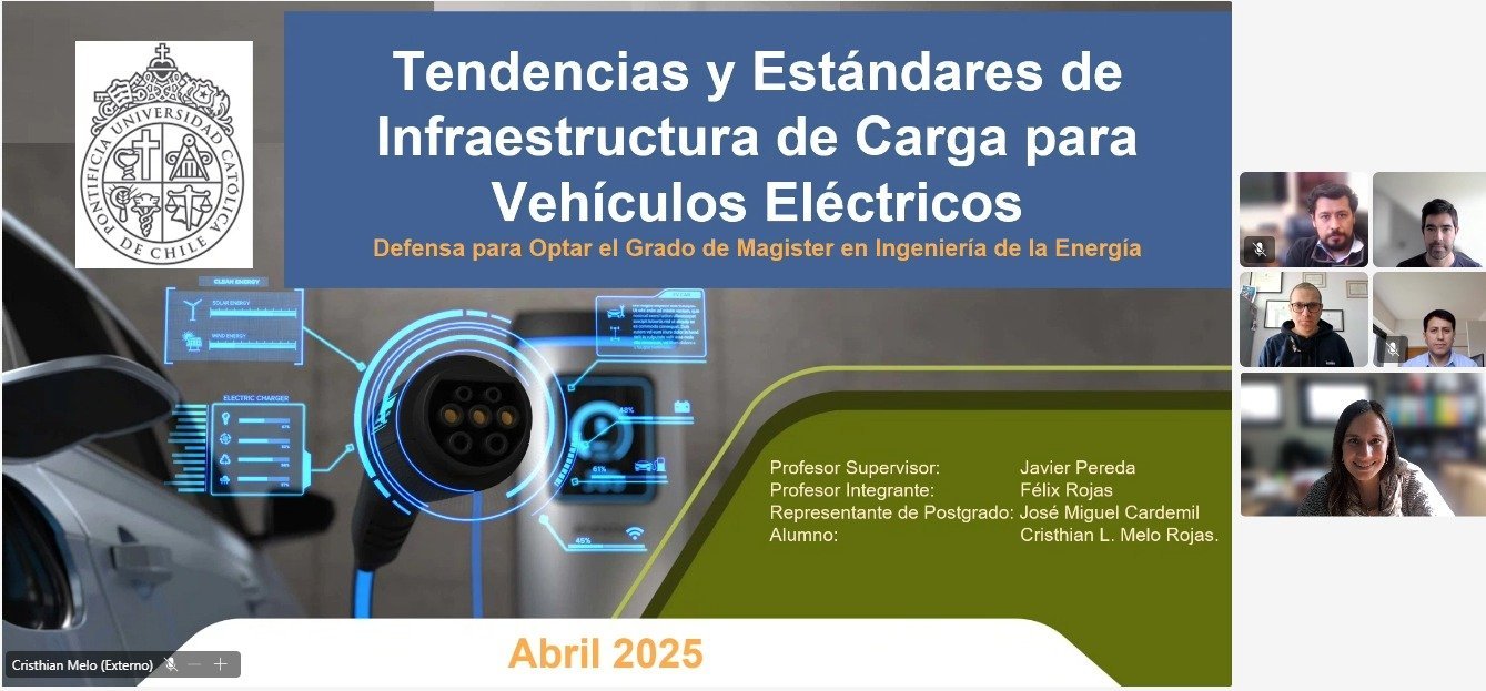 Cristhian Melo convierte en un nuevo graduado del Magíster en Ingeniería de la Energía de la Pontificia Universidad Católica de Chile
