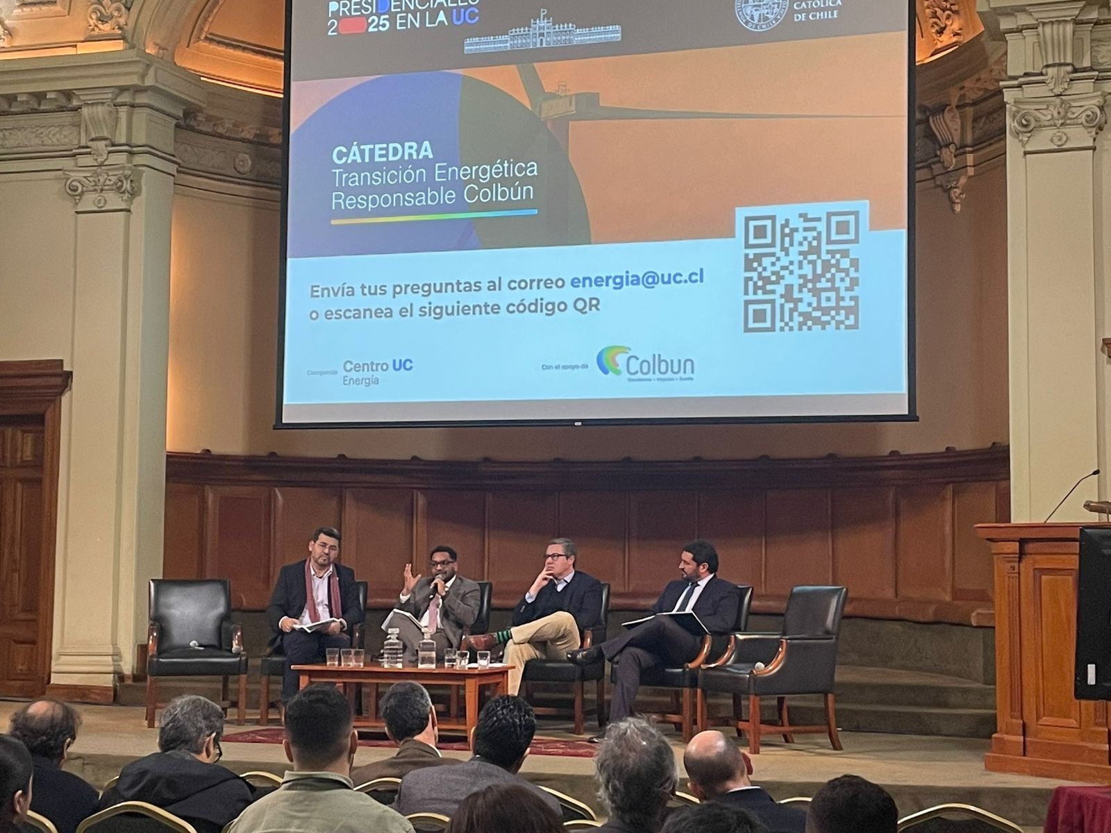 Reforma energética en debate: visiones desde tres comandos presidenciales en la UC