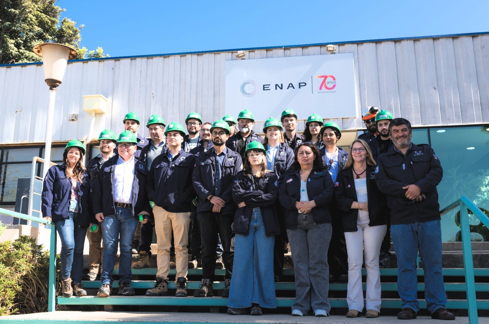 Visita del MIE-UC a la Refinería Aconcagua de ENAP en Concón