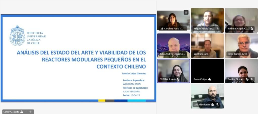 Josefa Cutipa se convierte en una nueva graduada del Magíster en Ingeniería de la Energía de la Pontificia Universidad Católica de Chile